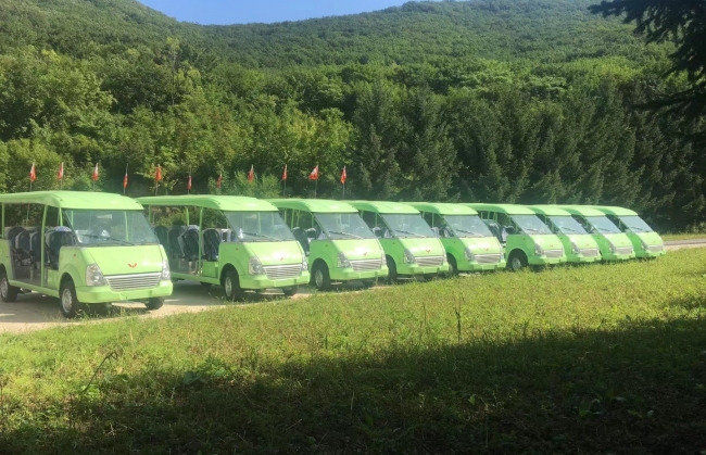 我沒有A4腰，但是我有4A景區(qū)觀光車