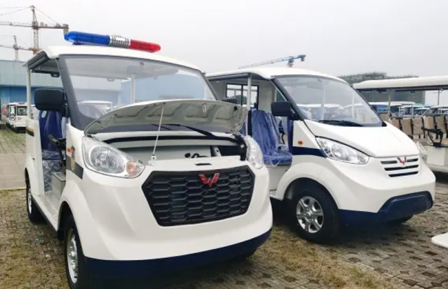 好消息！電動(dòng)巡邏車最新款-霸氣十足，車輛性能更進(jìn)一步[五菱]