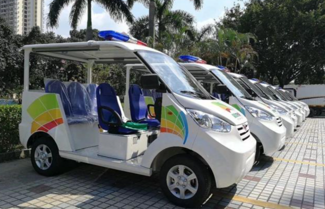 又一批五菱電動(dòng)巡邏車上崗，助力東莞“智網(wǎng)工程”！