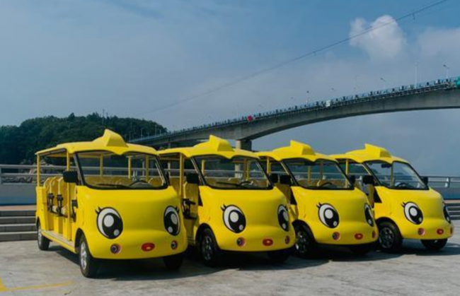 Q萌！這款五菱卡通版觀光車要“出圈”啦！